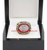 1985 New England Patriots America Football Conference Championship Ring, Custom New England Patriots Champions Ring