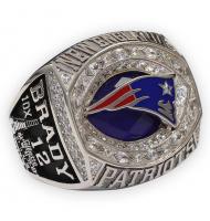 2017 New England Patriots America Football Conference Championship Ring, Custom New England Patriots Champions Ring