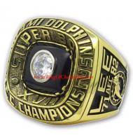 1982 Miami Dolphins America Football Conference Championship Ring, Custom Miami Dolphins Champions Ring