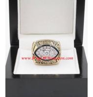 1989 Denver Broncos America  Football Conference Championship Ring, Custom Denver Broncos Champions Ring