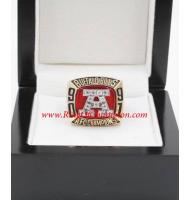 1991 Buffalo Bills America Football Conference Championship Ring, Custom Buffalo Bills Champions Ring