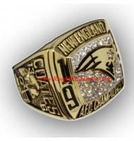 1996 New England Patriots America Football Conference Championship Ring, Custom New England Patriots Champions Ring