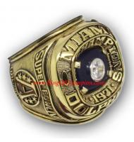 1971 Miami Dolphins National Football Conference Championship Ring, Custom Miami Dolphins Champions Ring