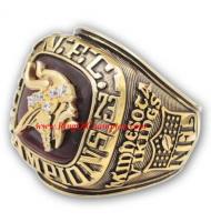 1973 Minnesota Vikings National Football Conference Championship Ring, Custom Minnesota Vikings Champions Ring