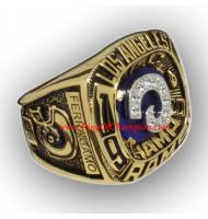 1979 Los Angeles Rams National Football Conference Championship Ring, Custom Los Angeles Rams Champions Ring