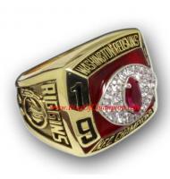 1983 Washington Redskins National Football Conference Championship Ring, Custom Washington Redskins Champions Ring