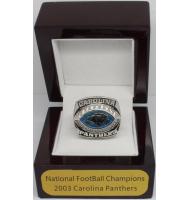 2003 Carolina Panthers National Football Conference Championship Ring, Custom Carolina Panthers Champions Ring