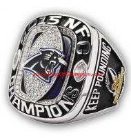 2015 Carolina Panthers National Football Conference Championship Ring, Custom Carolina Panthers Champions Ring