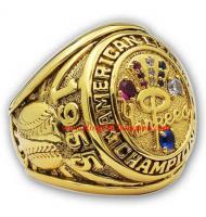 1955 New York Yankees America League Baseball Championship Ring, Custom New York Yankees Champions Ring