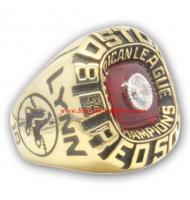 1975 Boston Red Sox America League Championship Ring, Custom Boston Red Sox Champions Ring