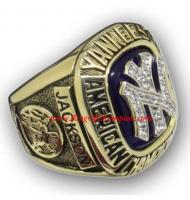 1981 New York Yankees America League Baseball Championship Ring, Custom New York Yankees Champions Ring