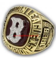 1986 Boston Red Sox National League Baseball Championship Ring, Custom Boston Red Sox Champions Ring