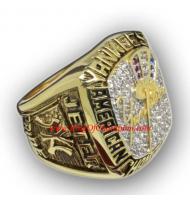 2001 New York Yankees America League Baseball Championship Ring, Custom New York Yankees Champions Ring