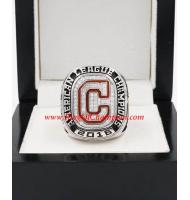 2016 Cleveland Indians America League Championship Replica Ring, Custom Cleveland Indians Champions Ring