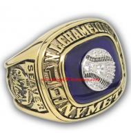 1973 New York Mets National League Baseball Championship Ring, Custom New York Mets Champions Ring