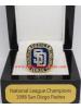 1998 San Diego Padres National League Baseball Championship Ring, Custom San Diego Padres Champions Ring