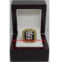 2002 San Francisco Giants National League Baseball Championship Ring, Custom San Francisco Giants Champions Ring