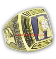 1983 Toronto Argonauts The 71st Grey Cup Championship Ring, Custom Toronto Argonauts Champions Ring