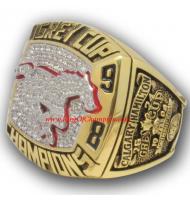 1998 Calgary Stampeders The 86th Grey Cup Championship Ring, Custom Calgary Stampeders Champions Ring