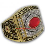 2001 Calgary Stampeders The 89th Grey Cup Championship Ring, Custom Calgary Stampeders Champions Ring