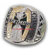 2005 Edmonton Eskimos The 93rd Grey Cup Championship Ring, Custom Edmonton Eskimos Champions Ring