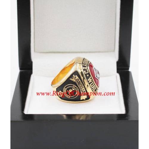 2015 Cardinals 1982 World Series Replica Ring