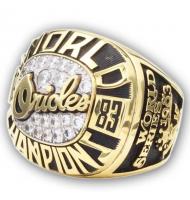 1983 Baltimore Orioles World Series Championship Ring, Custom Baltimore Orioles Champions Ring