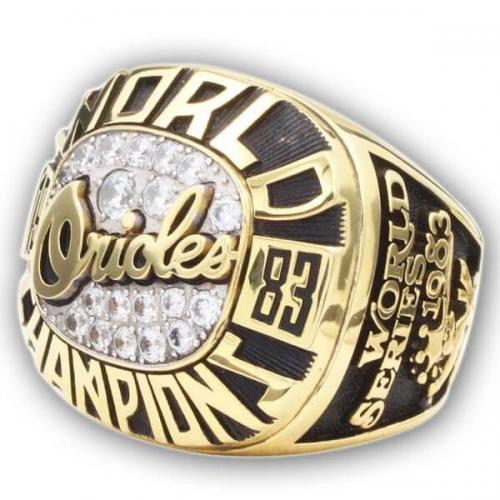 1983 Baltimore Orioles World Series Championship Ring, Custom Baltimore  Orioles Champions Ring