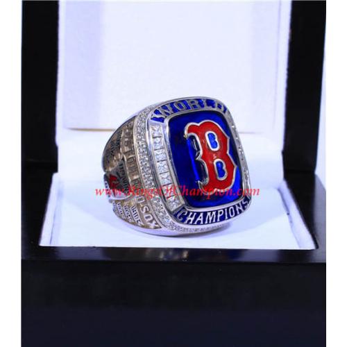 Boston Red Sox Championship Ring Set With Wooden Ring Box – piousix6