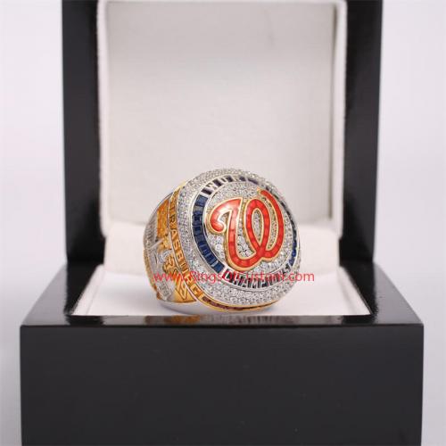 IN STOCK AUTHENTIC) 2019 Washington National World Series Ring