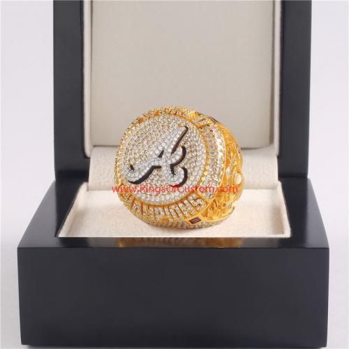 ATL 2021 Braves 13 ACUNA,JR Christmas Gift Series Cubs World Replica Champions Ring Set Atlanta Championship Rings with Wooden Box Gifts Women Mens