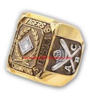 1945 Detroit Tigers World Series Championship Ring, Custom Detroit Tigers Champions Ring