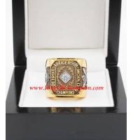 1945 Detroit Tigers World Series Championship Ring, Custom Detroit Tigers Champions Ring