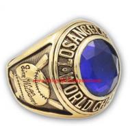 1963 Los Angeles Dodgers World Series Championship Ring, Custom Los Angeles Dodgers Champions Ring