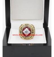 1964 St. Louis Cardinals Baseball World Series Championship Ring, Custom St. Louis Cardinals Champions Ring