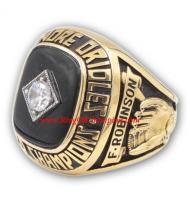 1966 Baltimore Orioles World Series Championship Ring, Custom Baltimore Orioles Champions Ring