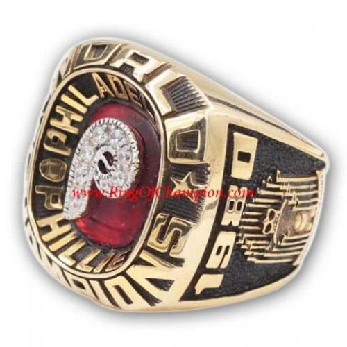 1980 Philadelphia Phillies World Series Championship Ring, Custom  Philadelphia Phillies Champions Ring