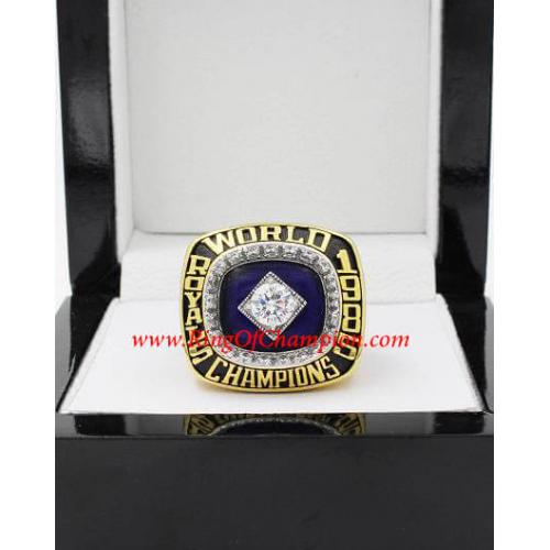 1985 Kansas City Royals World Series Championship Ring, Custom Kansas City Royals  Champions Ring
