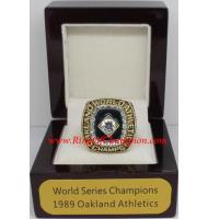 1989 Oakland Athletics World Series Championship Ring, Custom Oakland Athletics Champions Ring