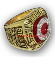 1990 Cincinnati Reds World Series Championship Ring, Custom Cincinnati Reds Champions Ring