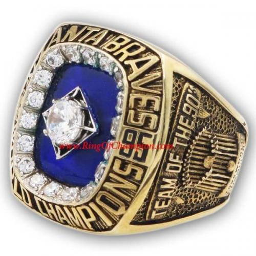 1995 Atlanta Braves World Series Championship Ring – Best Championship Rings