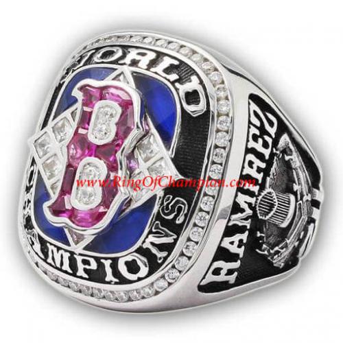 2004 Boston Red Sox World Series Championship Ring, Custom Boston Red Sox  Champions Ring (Stone Version)