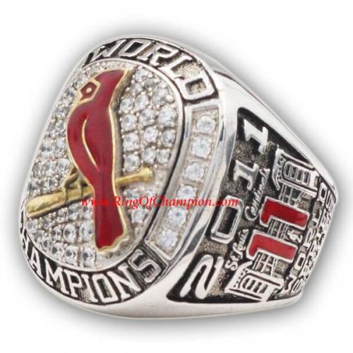 2011 St. Louis Cardinals World Series Championship Ring (Stone Version)