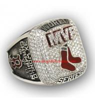 2013 Boston Red Sox MVP ORTIZ 3X World Series Championship Ring, Custom Boston Red Sox Ring