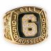 1975 Bill Russell Memorial Men's Basketball Hall of Fame Players Championship Ring