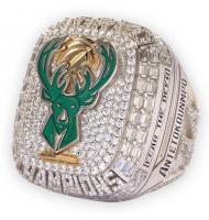 2021 Milwaukee Bucks NBA Men's Basketball World Championship Ring