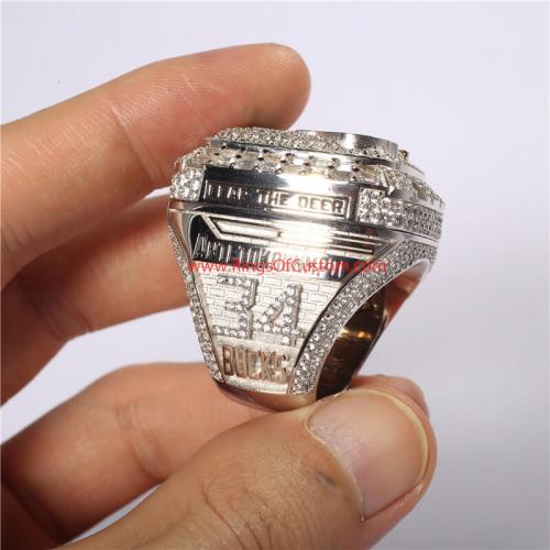 2021 Milwaukee Bucks Ring Championship Ring W Box, 🇺🇸 SHIP