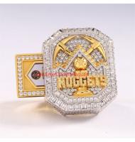 2023 Denver Nuggets Men's Basketball World Replica Championship Ring--Premium Series