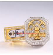 2023 Denver Nuggets Men's Basketball World Replica Championship Ring--Premium Series