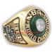 1980 - 1981 Boston Celtics Basketball World Championship Ring, Custom Boston Celtics Champions Ring